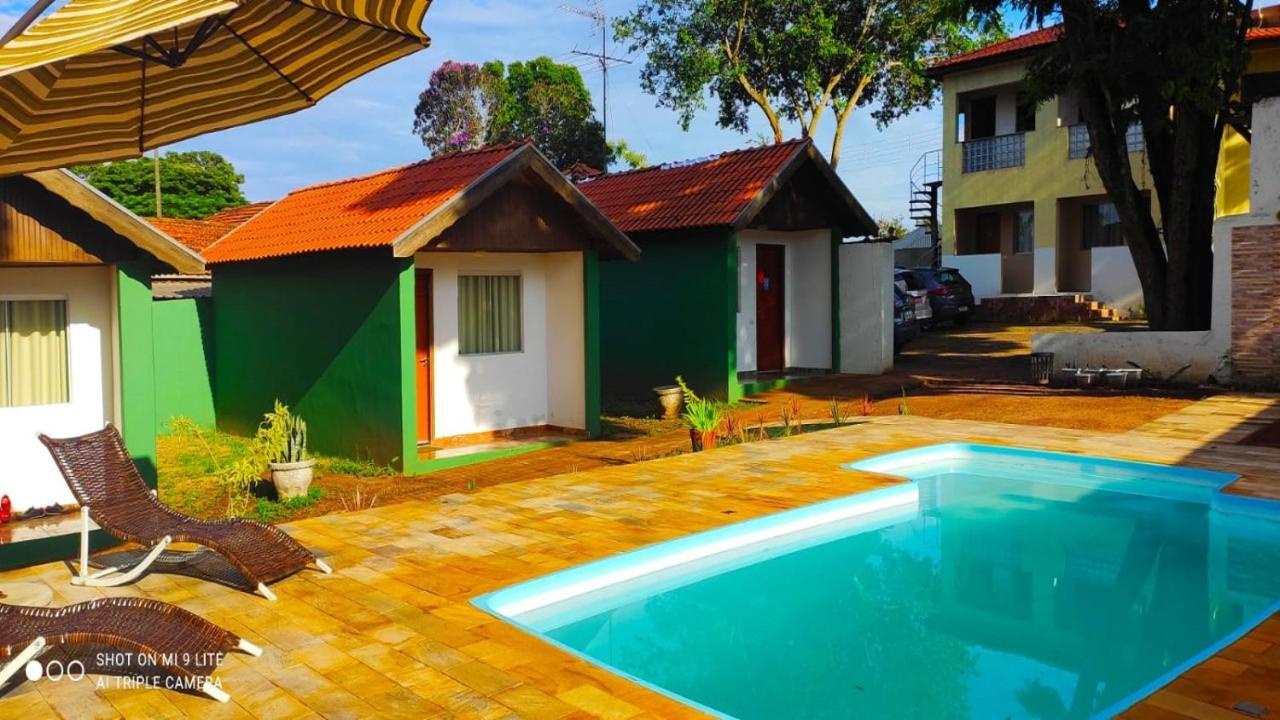 Pousada Recanto Das Maritacas Brotas Exterior photo